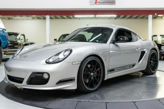 2012 Porsche Cayman (Platinum Silver Metallic/Black)