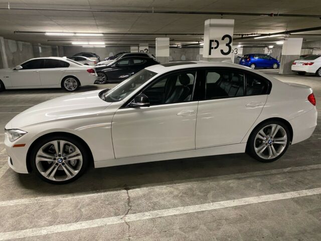 2012 BMW 3-Series (White/Black)