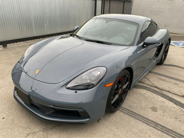 2018 Porsche Cayman (Graphite Blue Metallic/Black Alcantara)