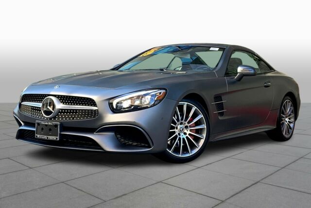 2019 Mercedes-Benz SL-Class (designo SELENITE GRAY MAGNO (MATTE FINISH)/BLACK LEATHER)