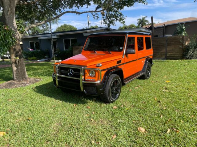 2016 Mercedes-Benz G-Class (Orange/Black)