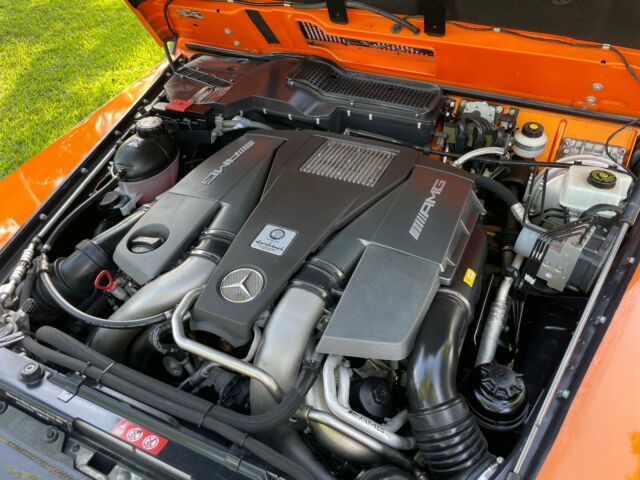 2016 Mercedes-Benz G-Class (Orange/Black)