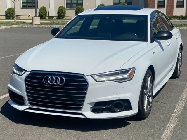 2018 Audi A6 (White/Brown)