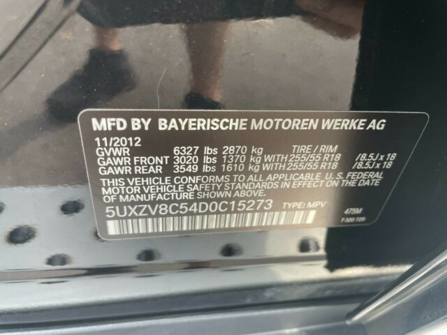 2013 BMW X5 (Black/Brown)