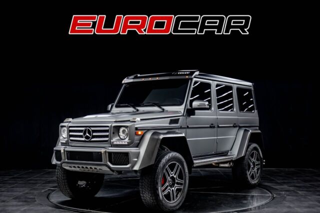 2017 Mercedes-Benz G-Class (designo Platinum Magno Matte/Black)