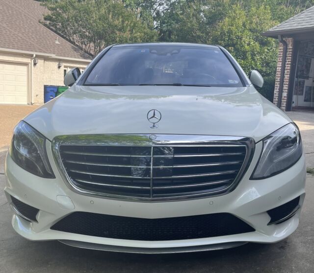 2015 Mercedes-Benz S-Class (White/Black)