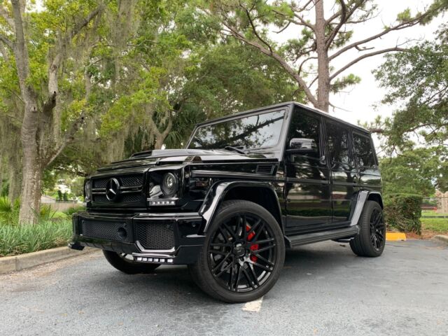 2015 Mercedes-Benz G-Class (Black/Black)