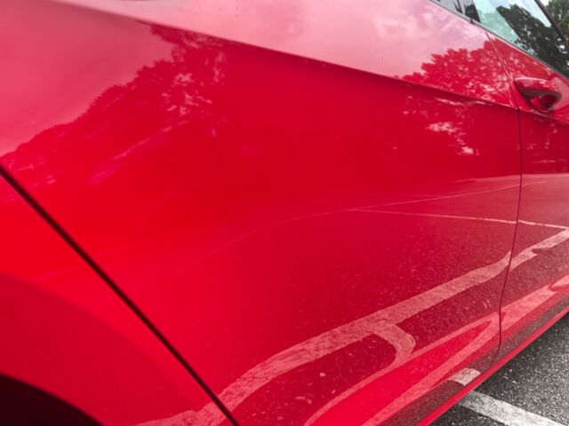 2017 Volkswagen Golf (Red/Tan)