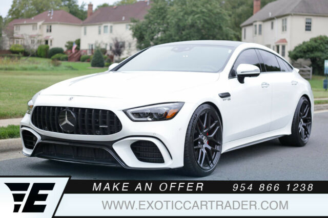 2020 Mercedes-Benz AMG GT (Polar White/Saddle Brown/Black Nappa)