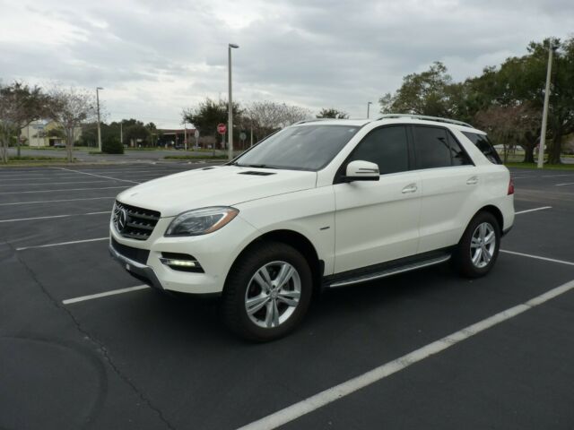 2012 Mercedes-Benz M-Class (White/Black)