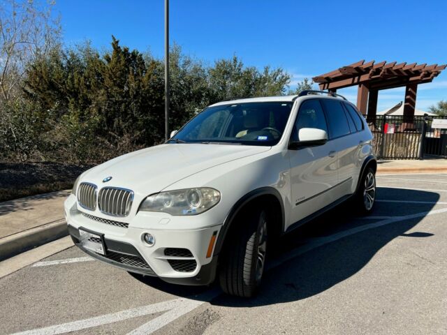 2012 BMW X5 (White/Tan)