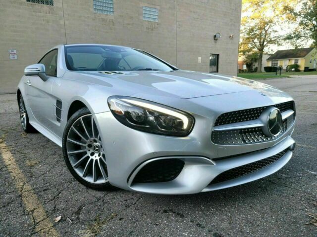 2018 Mercedes-Benz SL-Class (Silver/Black)