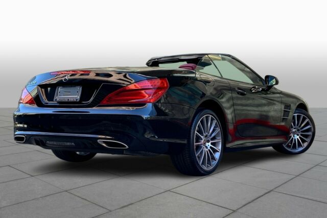 2018 Mercedes-Benz SL-Class (BLACK/BENGAL RED-BLACK LEATHER)