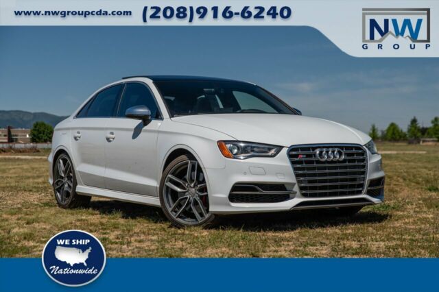 2016 Audi S3 (Glacier White Metallic/Black/Magma Red)