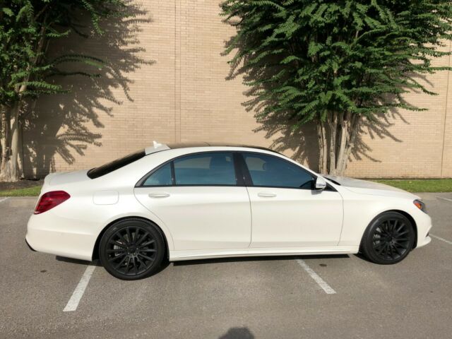 2017 Mercedes-Benz S-Class (White/Black)