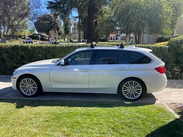 2014 BMW 3-Series (White/Tan)