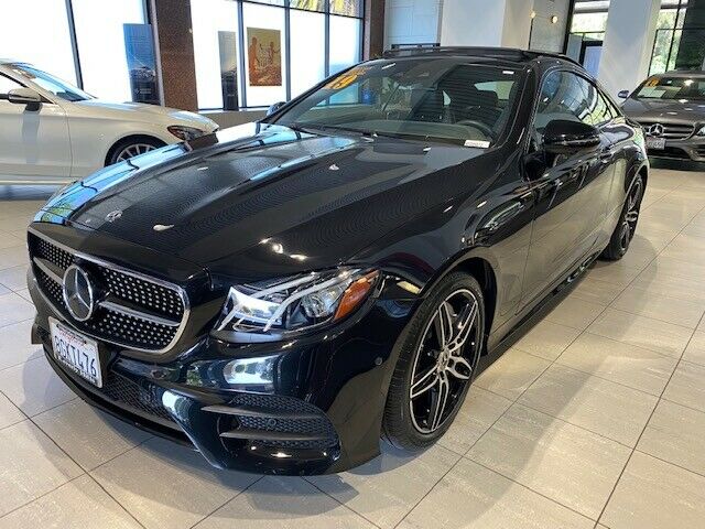 2019 Mercedes-Benz E-Class (OBSIDIAN BLACK METALLIC/designo BLACK-TITANIUM GRAY PEARL NAPPA  LEATHER)