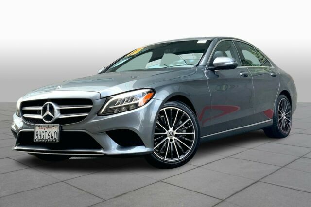 2019 Mercedes-Benz C-Class (SELENITE GRAY METALLIC/BLACK MB TEX)