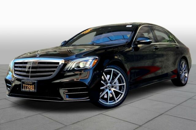 2019 Mercedes-Benz S-Class (MOUNTAIN GRAY METALLIC/BLACK MB TEX)