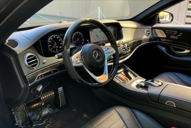2019 Mercedes-Benz S-Class (MOUNTAIN GRAY METALLIC/BLACK MB TEX)
