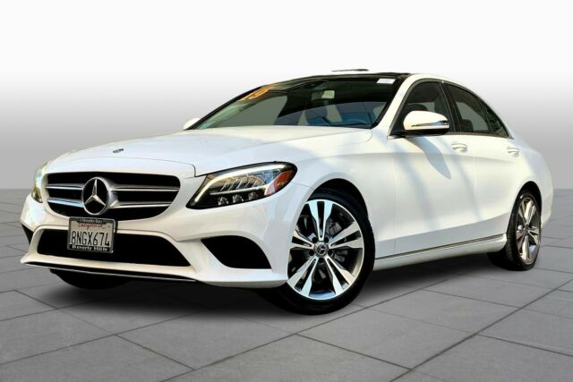 2019 Mercedes-Benz C-Class (POLAR WHITE/BLACK MB TEX)