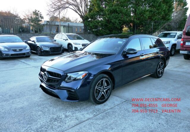 2020 Mercedes-Benz E-Class (Blue/Black)