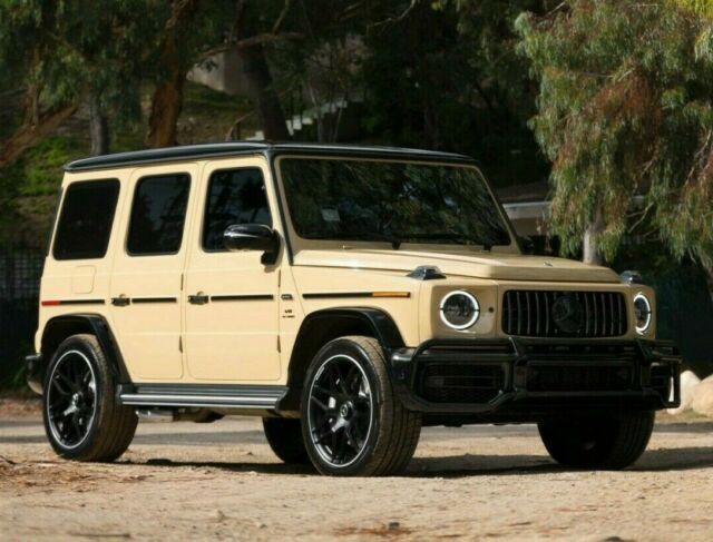 2021 Mercedes-Benz G-Class (Tan/White)