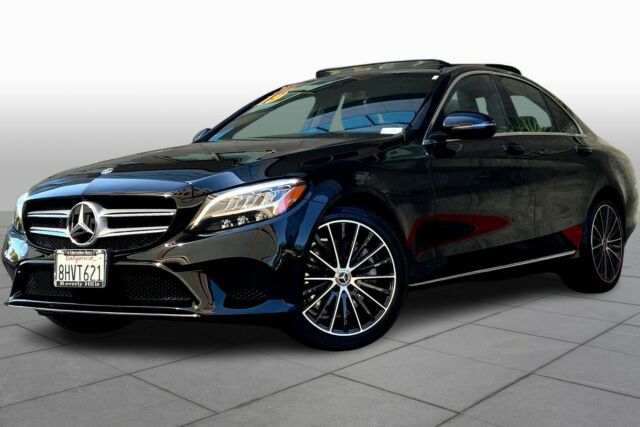 2019 Mercedes-Benz C-Class (BLACK/BLACK MB TEX)