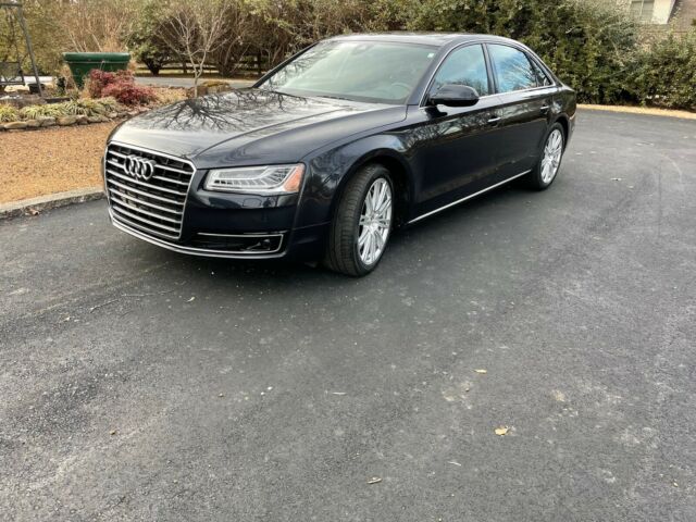 2015 Audi A8 Quattro (Blue/White)