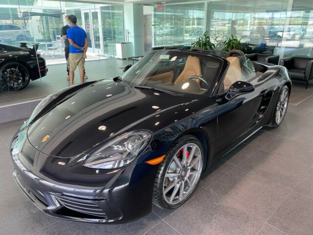 2021 Porsche Boxster (Black/Tan)