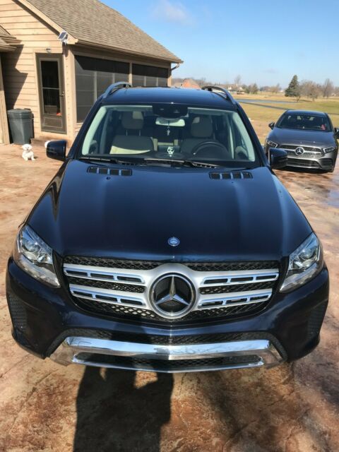 2017 Mercedes-Benz GL-Class (Blue/Beige)