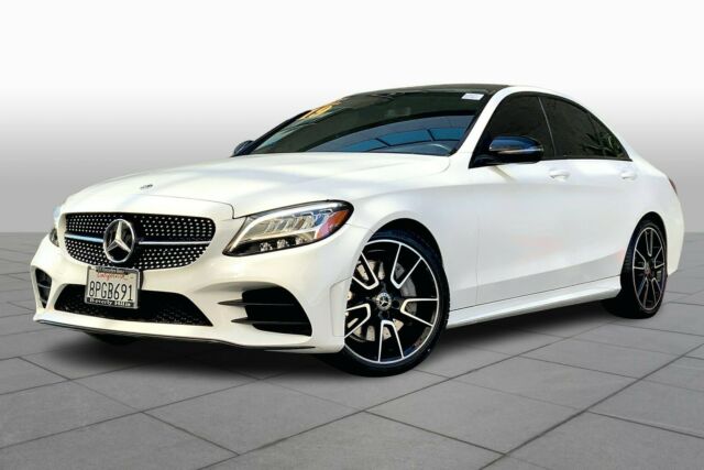 2019 Mercedes-Benz C-Class (POLAR WHITE/AMG BLACK MB TEX)