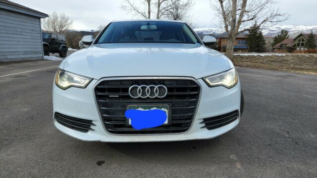 2014 Audi A6 (White/Gray)