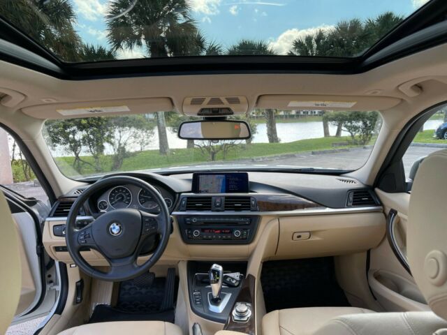 2014 BMW 3-Series (Alpine White/Venetian Beige Dakota Leather)