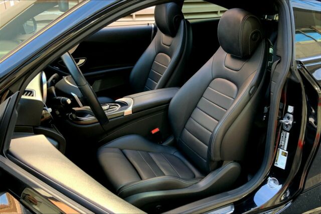 2018 Mercedes-Benz C-Class (BLACK/BLACK MB TEX)