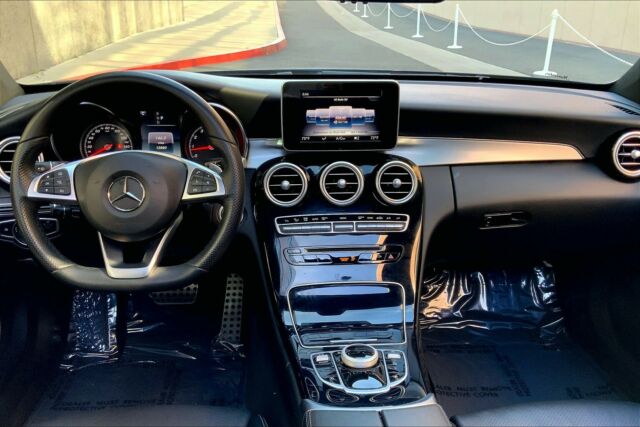 2018 Mercedes-Benz C-Class (BLACK/BLACK MB TEX)