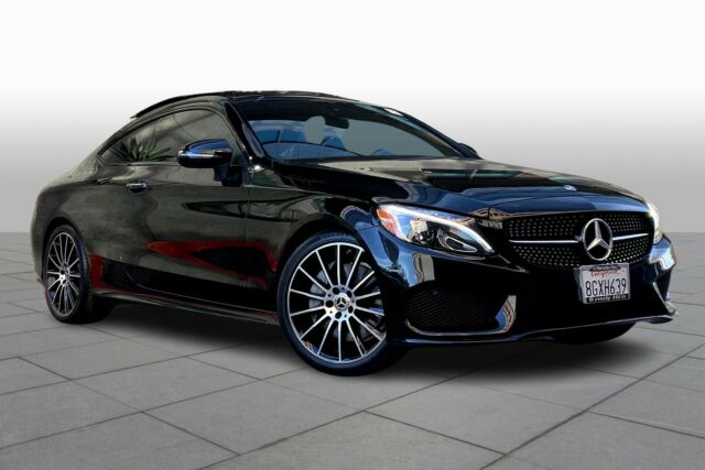 2018 Mercedes-Benz C-Class (BLACK/BLACK MB TEX)