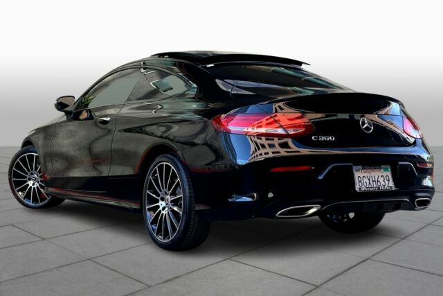 2018 Mercedes-Benz C-Class (BLACK/BLACK MB TEX)