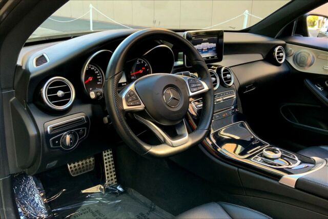 2018 Mercedes-Benz C-Class (BLACK/BLACK MB TEX)