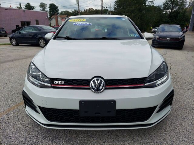 2018 Volkswagen Golf (White/Black)