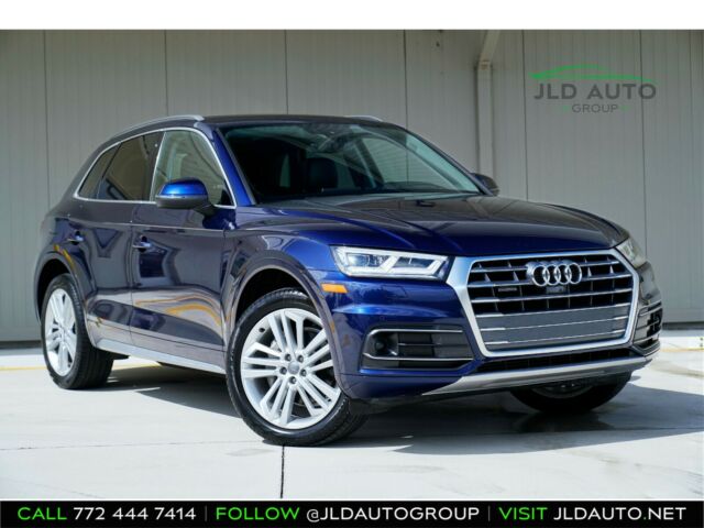 2018 Audi Q5 (Blue/Black)