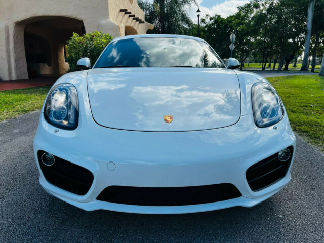 2014 Porsche Cayman (White/Black)