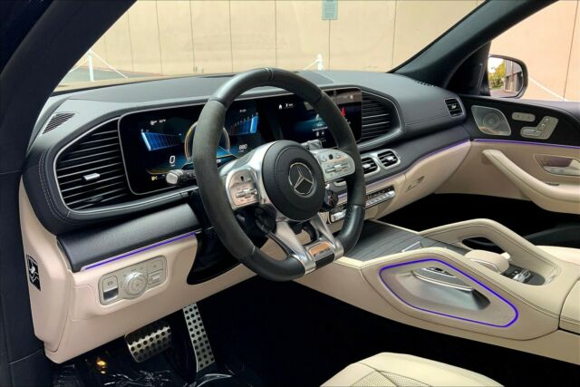 2021 Mercedes-Benz GL-Class (LUNAR BLUE METALLIC/AMG MACCHIATO BEIGE-BLACK EXCLUSIVE LEATHER)