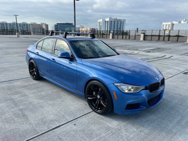 2013 BMW 335i (Blue/Brown)