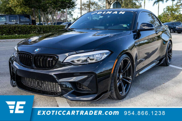 2018 BMW M2 (Black Sapphire Metallic/Dakota Black/Blue)