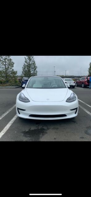 2021 Tesla Model 3 (White/White)