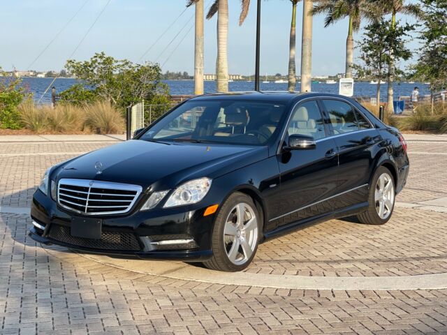 2012 Mercedes-Benz E-Class (Black/BEIGE)