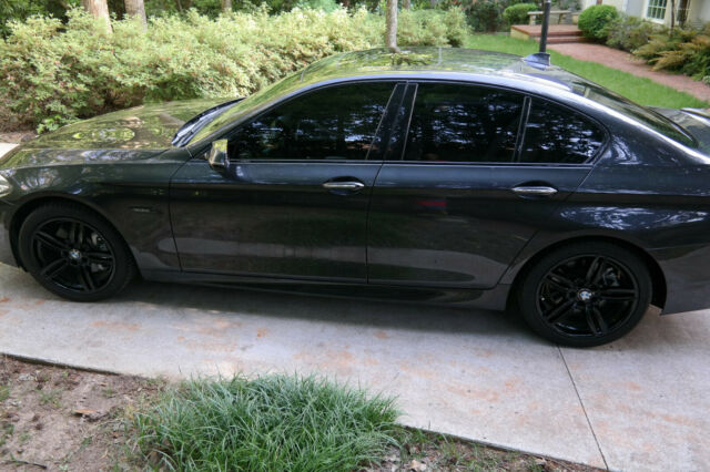 2014 BMW 5-Series (Gray/White)