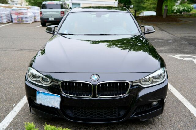 2016 BMW 3-Series (Black/Brown)