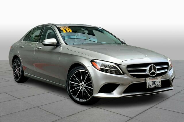 2019 Mercedes-Benz C-Class (MOJAVE SILVER METALLIC/MAGMA GRAY MB TEX)